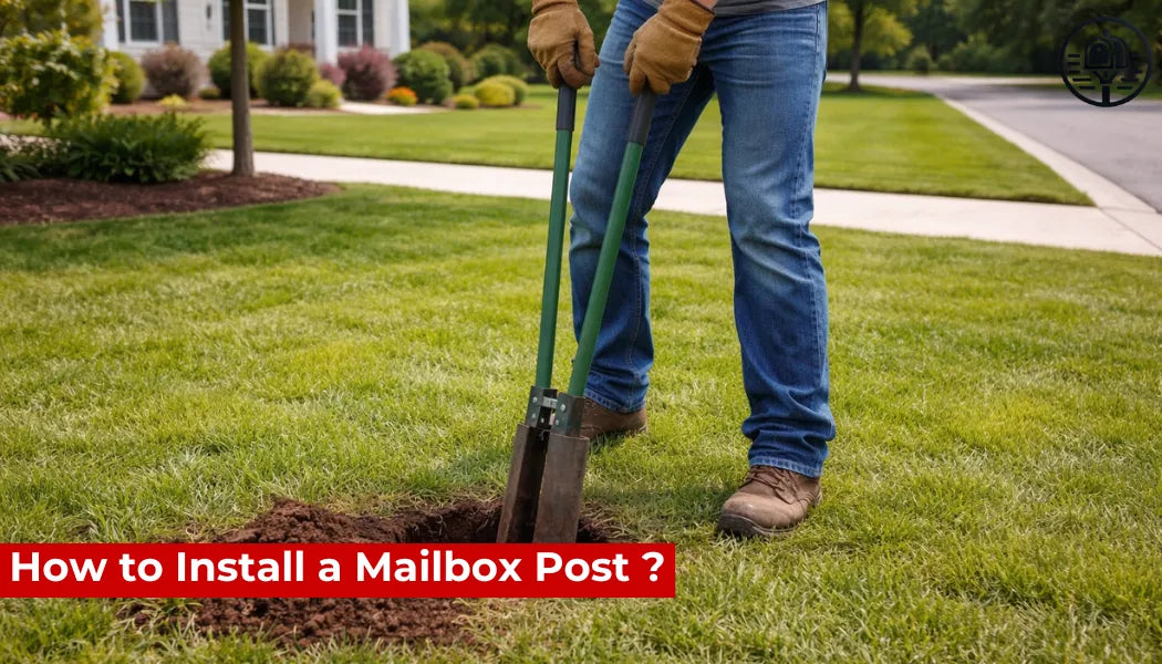 How to Install a Mailbox Post ?