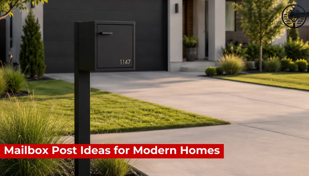 Mailbox Post Ideas for Modern Homes