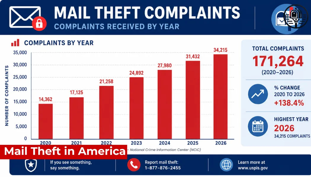 Mail Theft in America — Key Statistics 2026