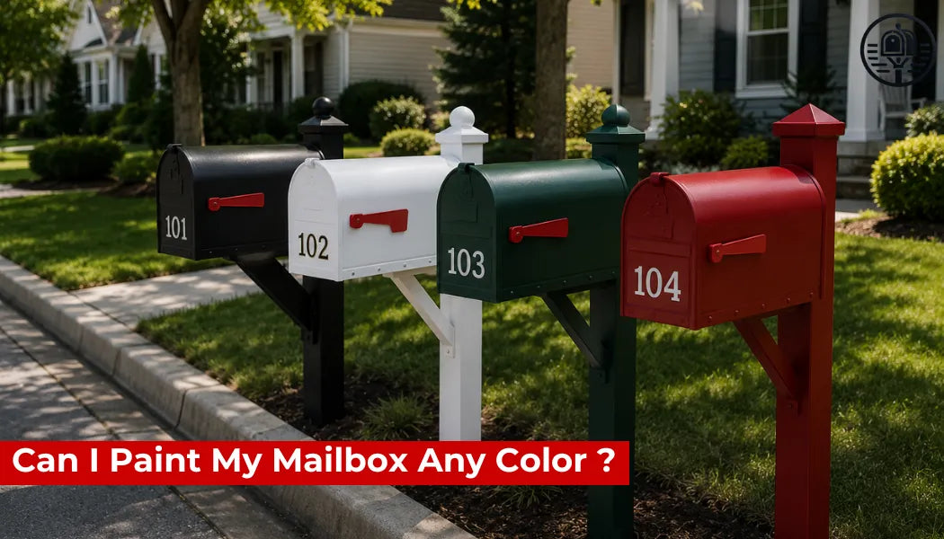 Can I Paint My Mailbox Any Color ?