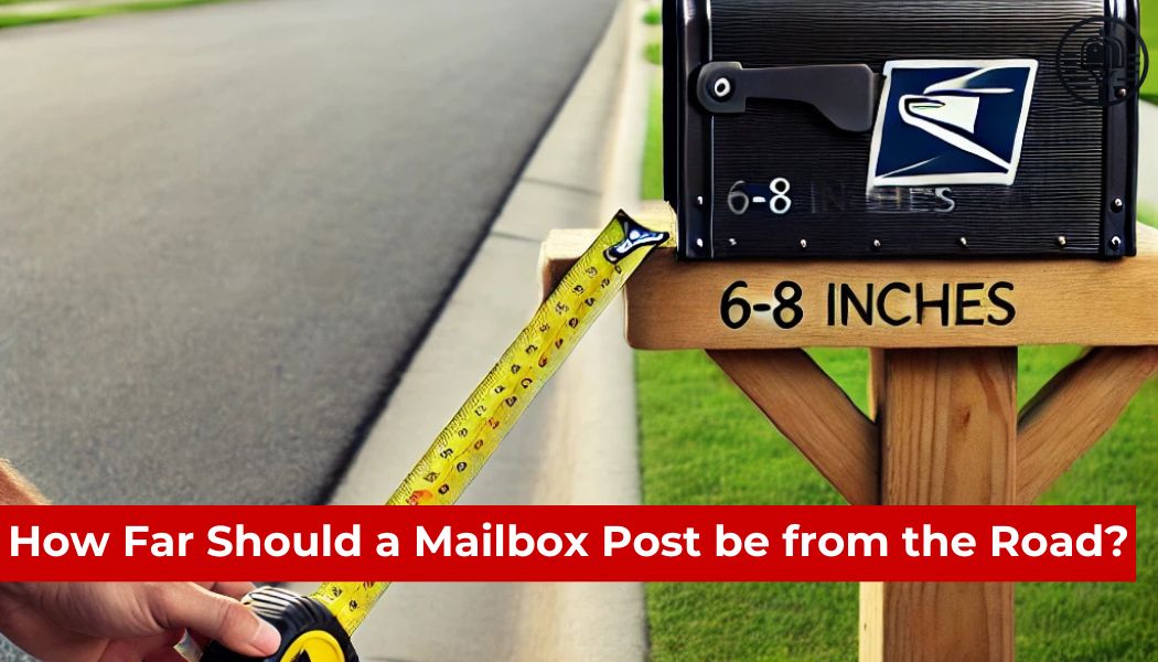 How Far Should a Mailbox Post be from the Road?