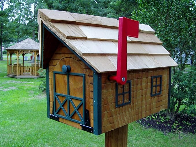 Modern Mailbox Wood