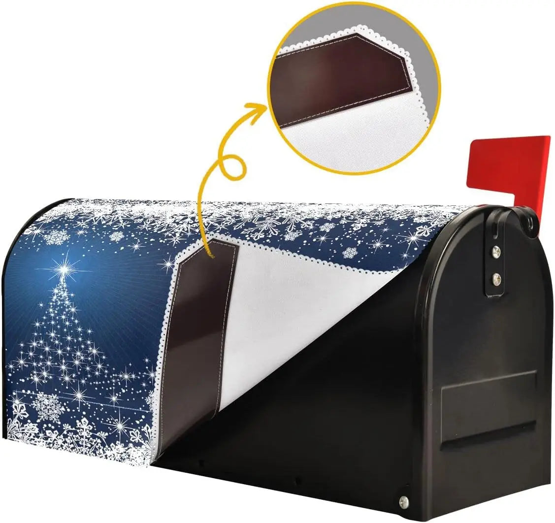 Merry Christmas Magnetic Mailbox Cover