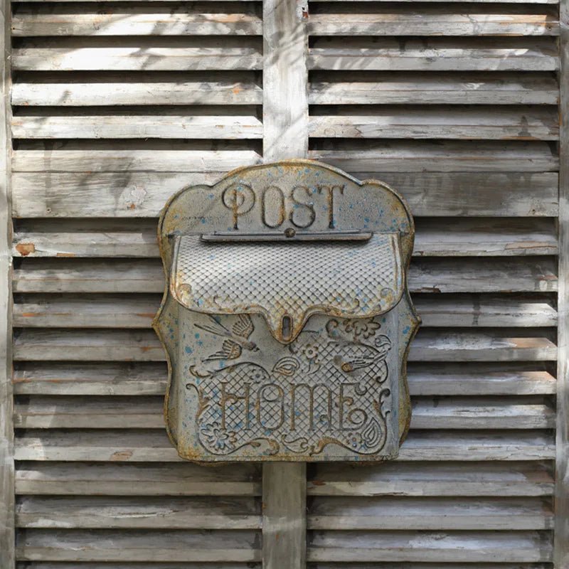 Vintage Wall Mounted Mailbox