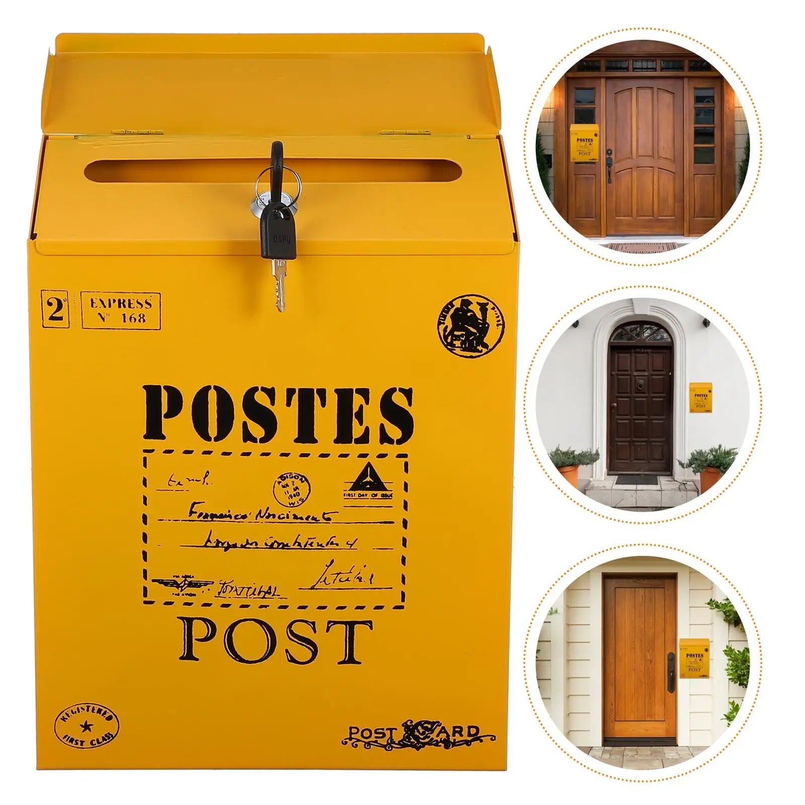 Vintage Mailbox Wall Mount