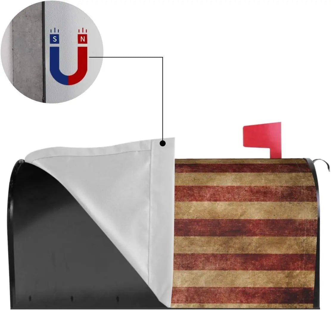 Retro American Mailbox Cover