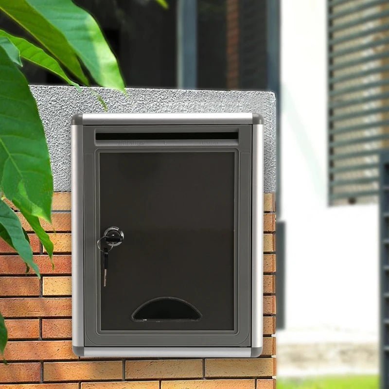 Aluminum Wall Mount Mailbox