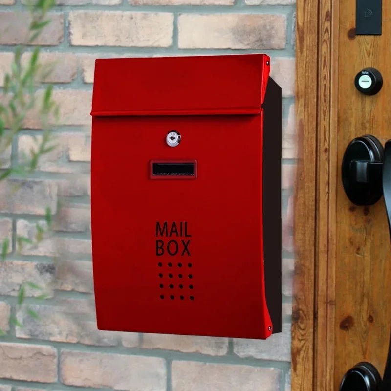 Wall Mounted Modern Mailbox
