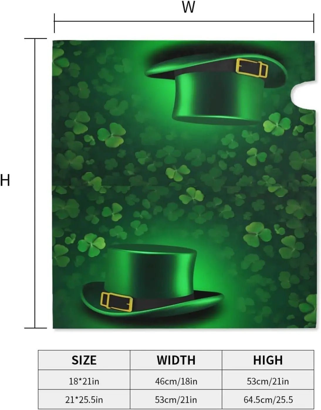 Saint Patricks Mailbox Cover