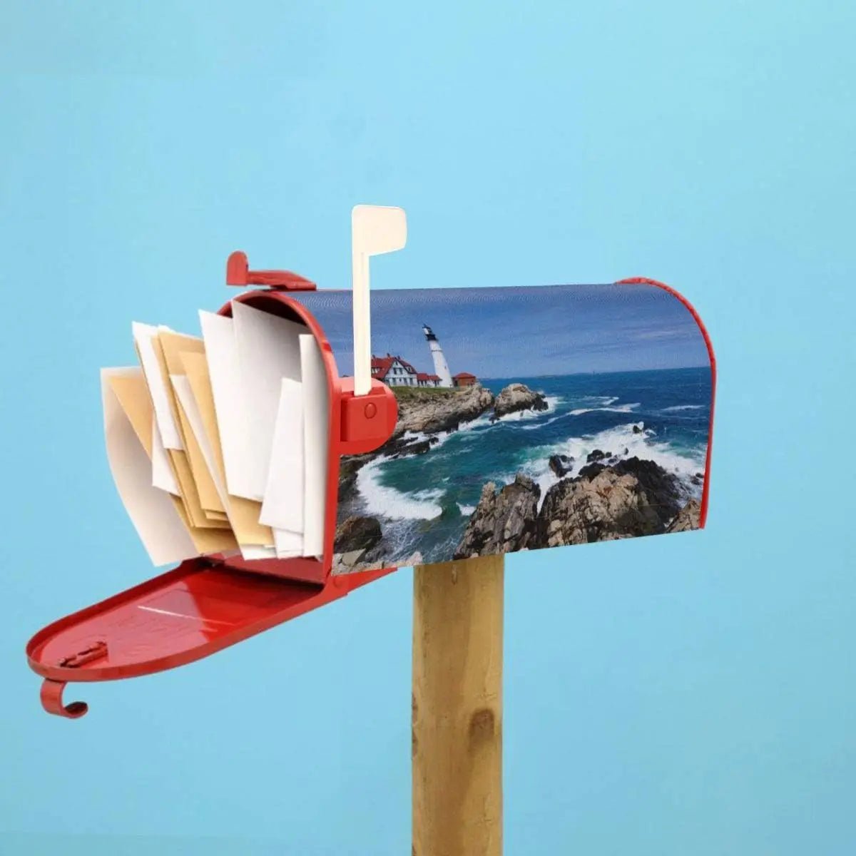 Lighthouse Sea Mailbox Cover