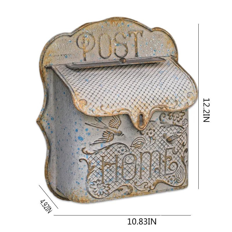 Vintage Wall Mounted Mailbox