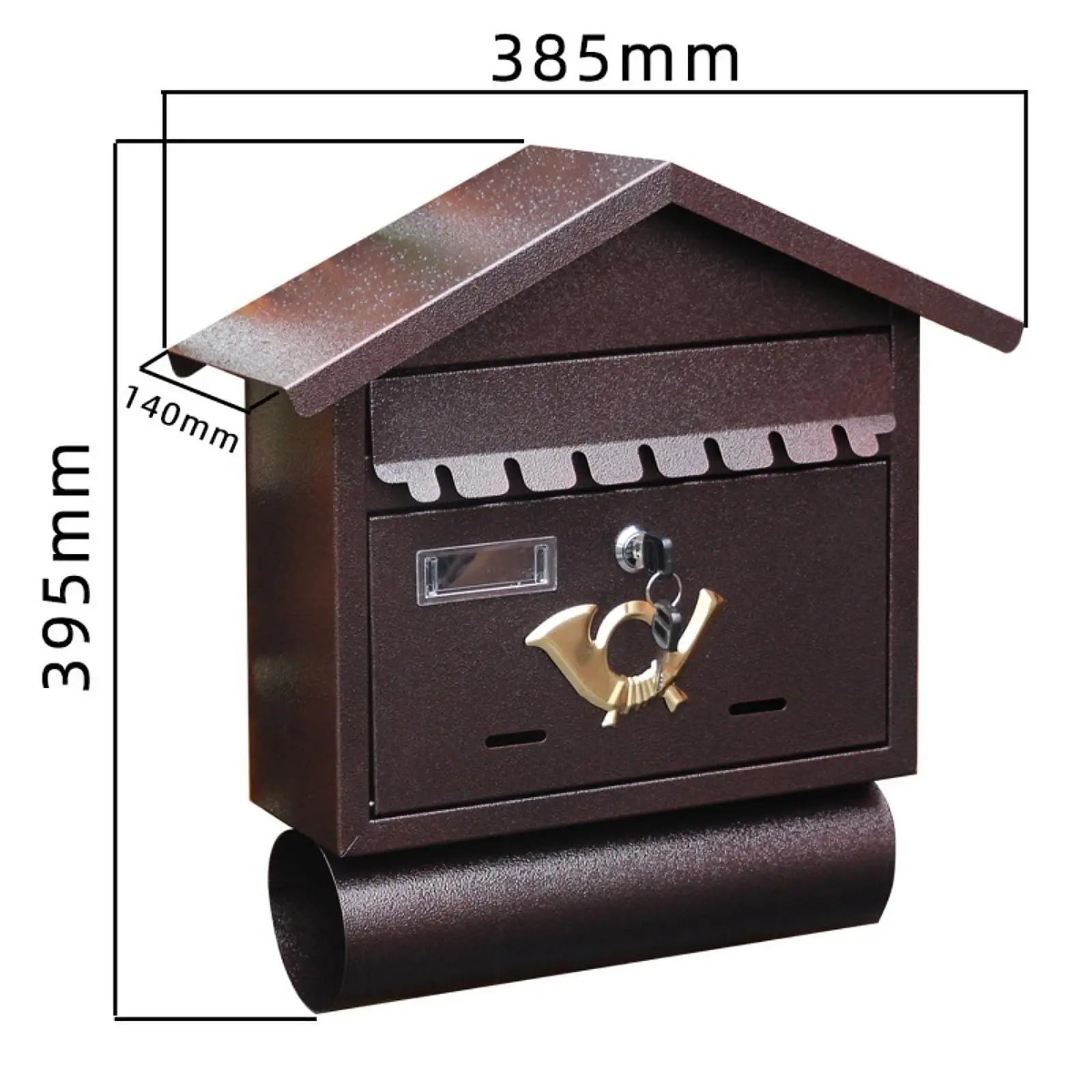 Classic Wall Mounted Mailbox