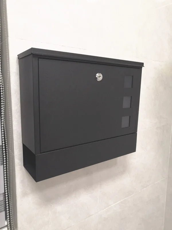 Wall Mount Mailbox with Lock