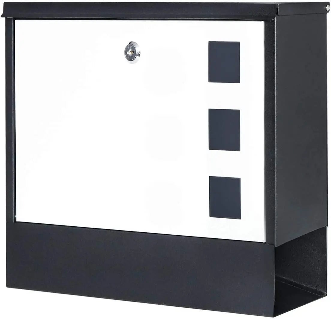 Wall Mount Mailbox with Lock