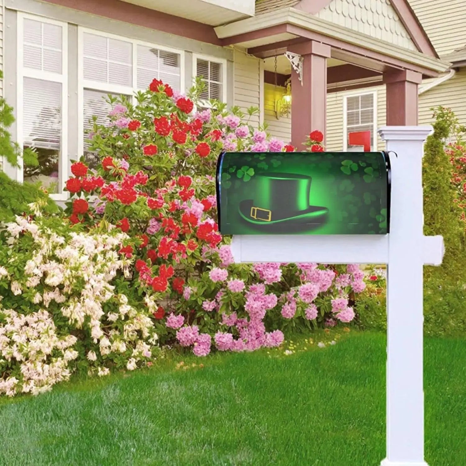 Saint Patricks Mailbox Cover