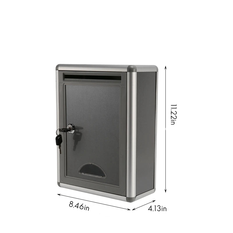 Aluminum Wall Mount Mailbox