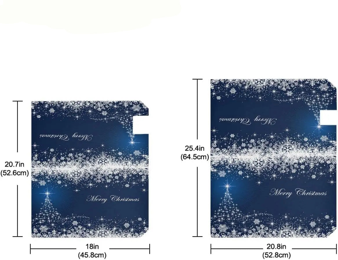 Merry Christmas Magnetic Mailbox Cover