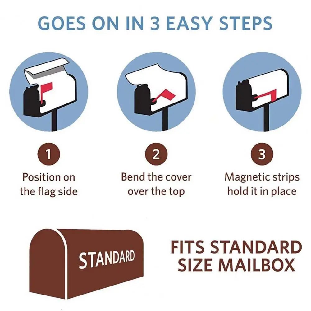 Skeleton Christmas Mailbox Cover