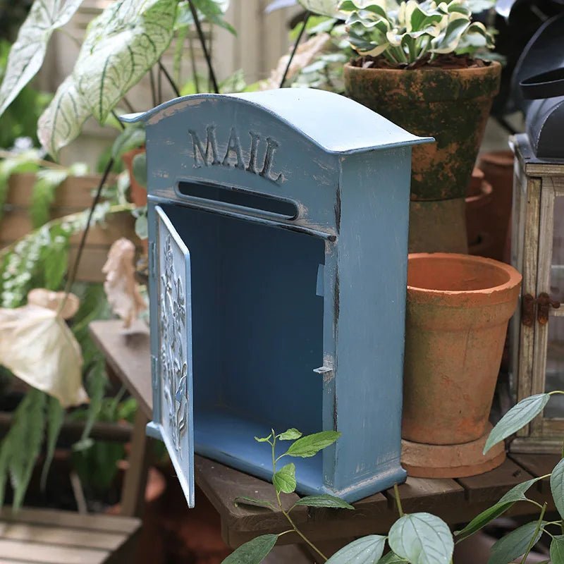 Wall Mount Mid Century Modern Mailbox