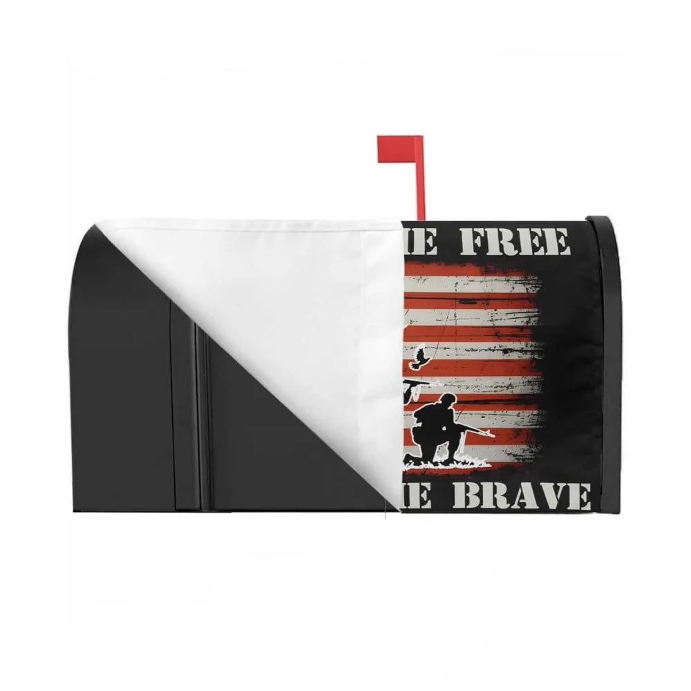 Patriotic Memorial Day Mailbox Cover