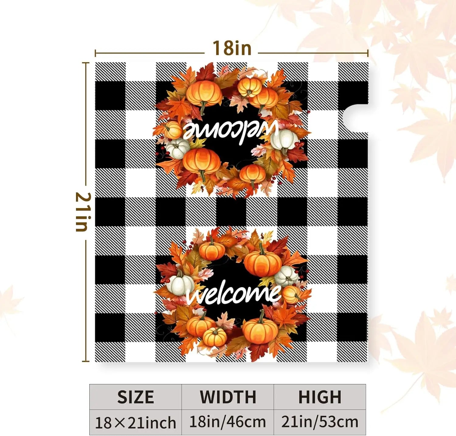 Fall Welcome Mailbox Covers