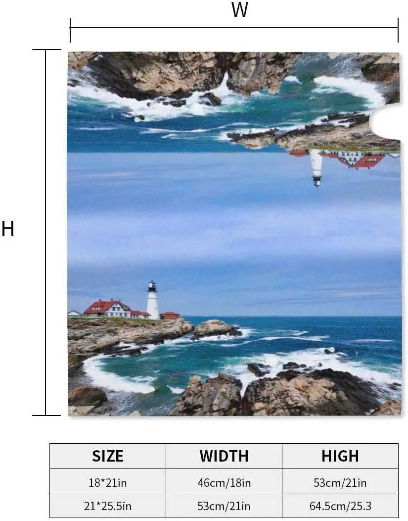 Lighthouse Sea Mailbox Cover