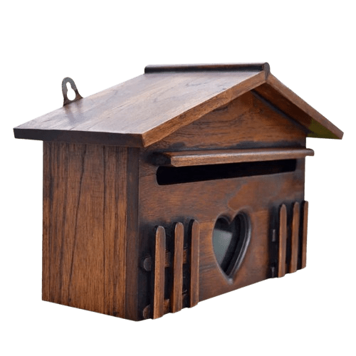 Wood Mailbox