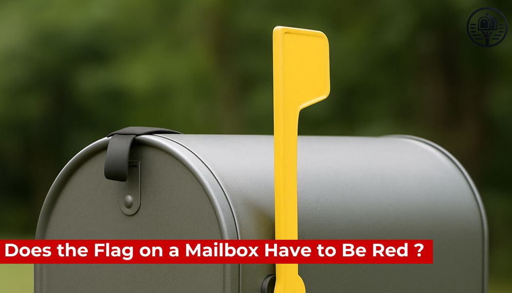 Does the Flag on a Mailbox Have to Be Red ?
