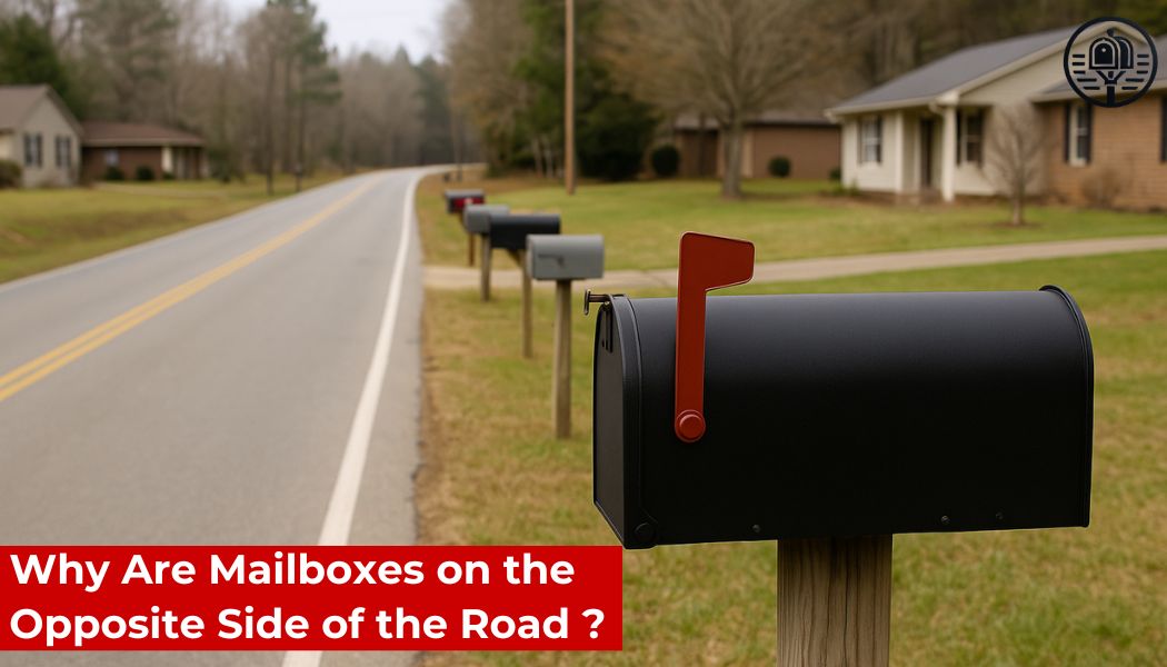 Why Are Mailboxes on the Opposite Side of the Road ?