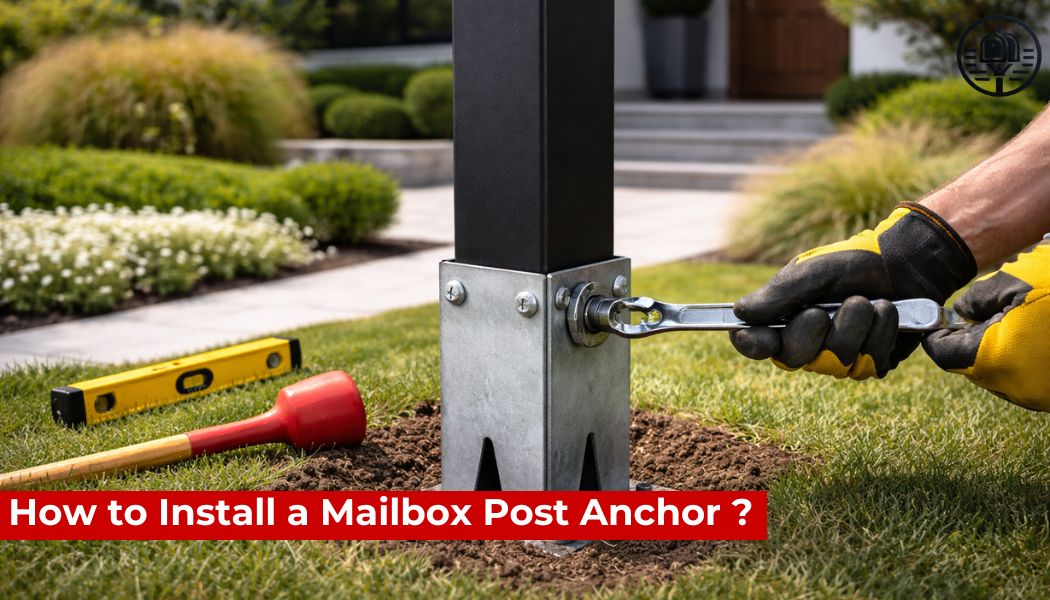 How to Install a Mailbox Post Anchor