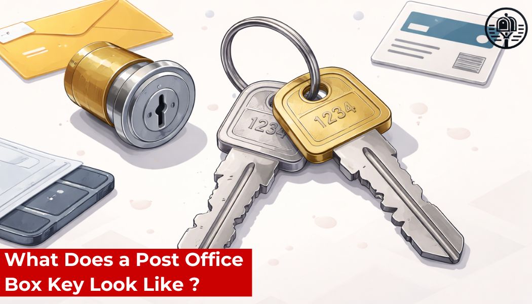 What Does a Post Office Box Key Look Like ?