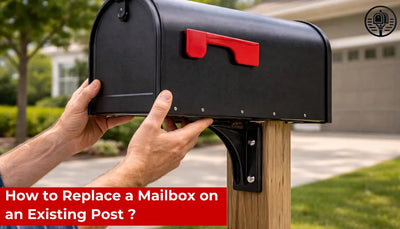 How to Replace a Mailbox on an Existing Post ?