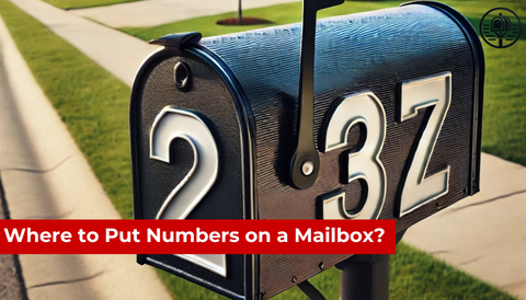 Where to Put Numbers on a Mailbox?