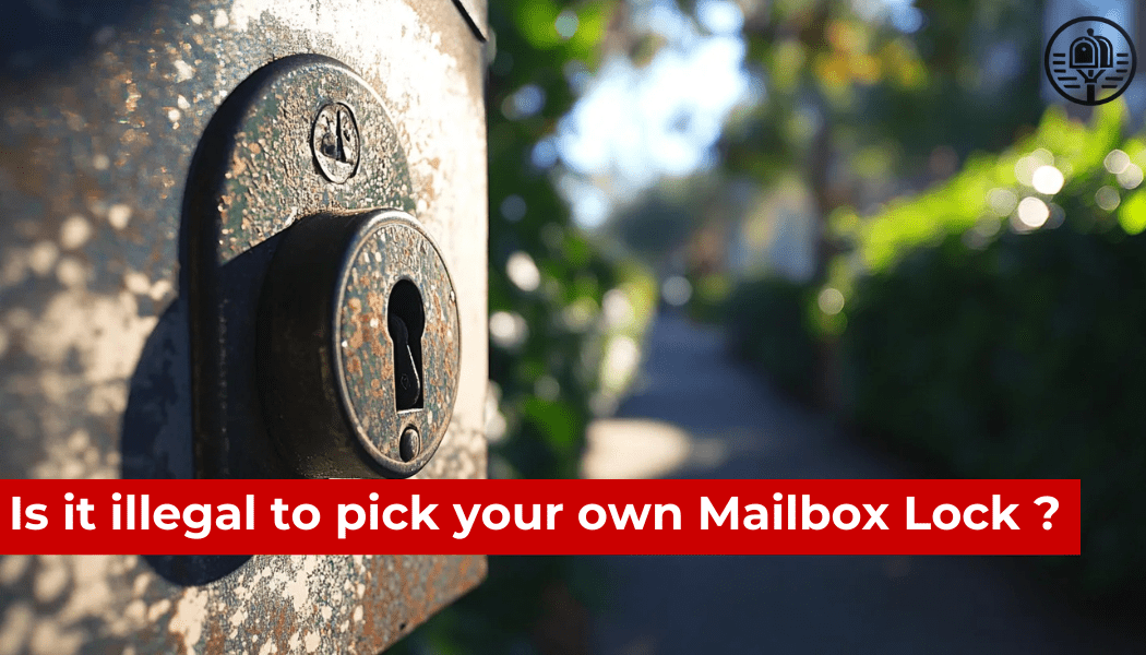 Is it illegal to pick your own Mailbox Lock