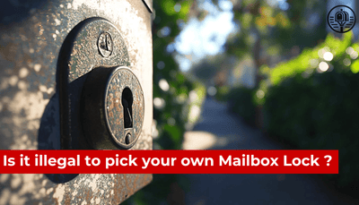 Is it illegal to pick your own Mailbox Lock