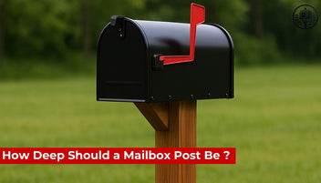 How Deep Should a Mailbox Post Be