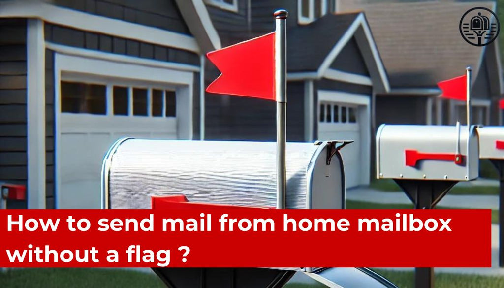 How to send mail from home mailbox without a flag ?