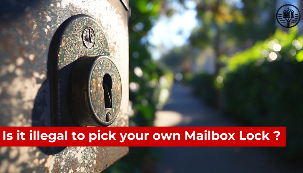 Is it illegal to pick your own Mailbox Lock ?