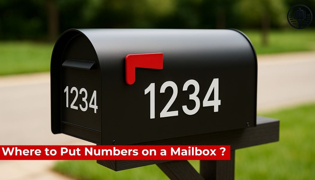 Where to Put Numbers on a Mailbox ?