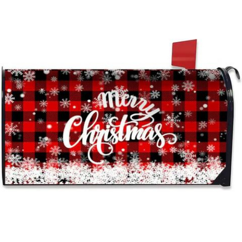 Merry Christmas Mailbox Cover