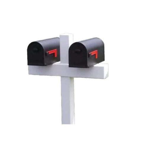 Double Mailbox Post