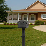 Modern Plastic Mailbox and Post Kit