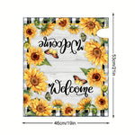 Sunflower Butterfly Mailbox Cover