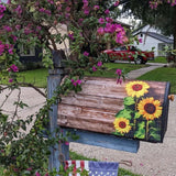 Sunflower Magnetic Mailbox Cover