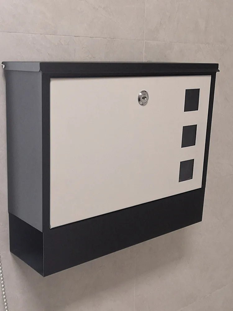 Wall Mount Mailbox with Lock