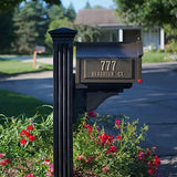 Modern Mailbox Post