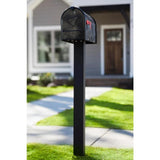 Black Mailbox Post