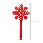 Mailbox Flag Snowflake