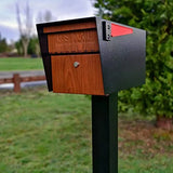 Modern Wood Mailbox