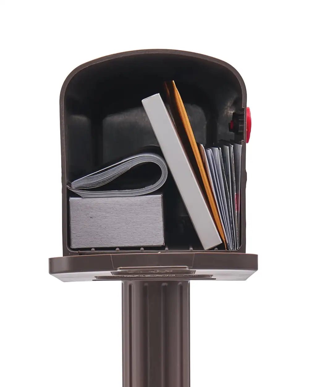 Plastic Mailbox and Post